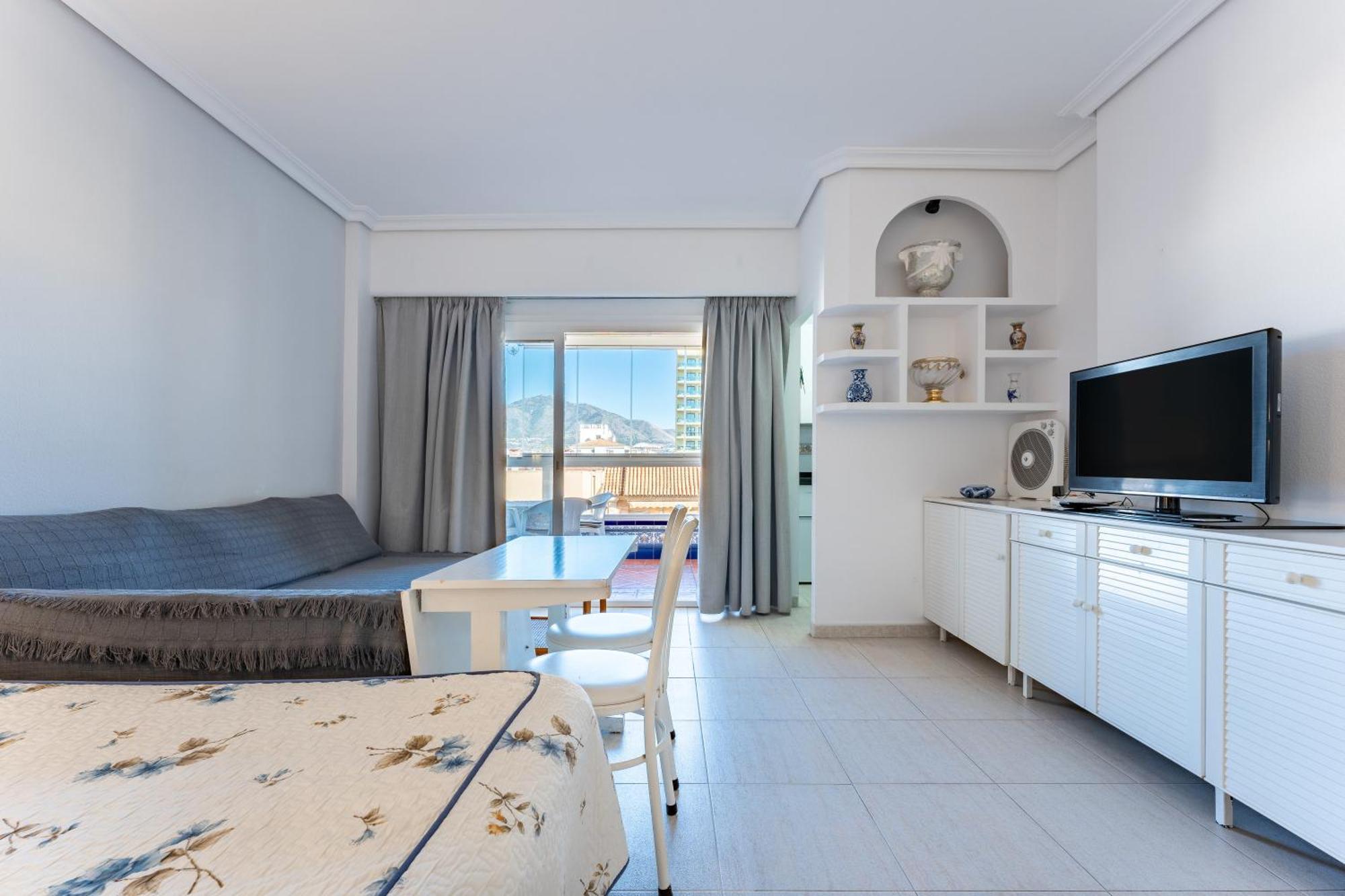 Pyr studio apt partial seaview Fuengirola Esterno foto