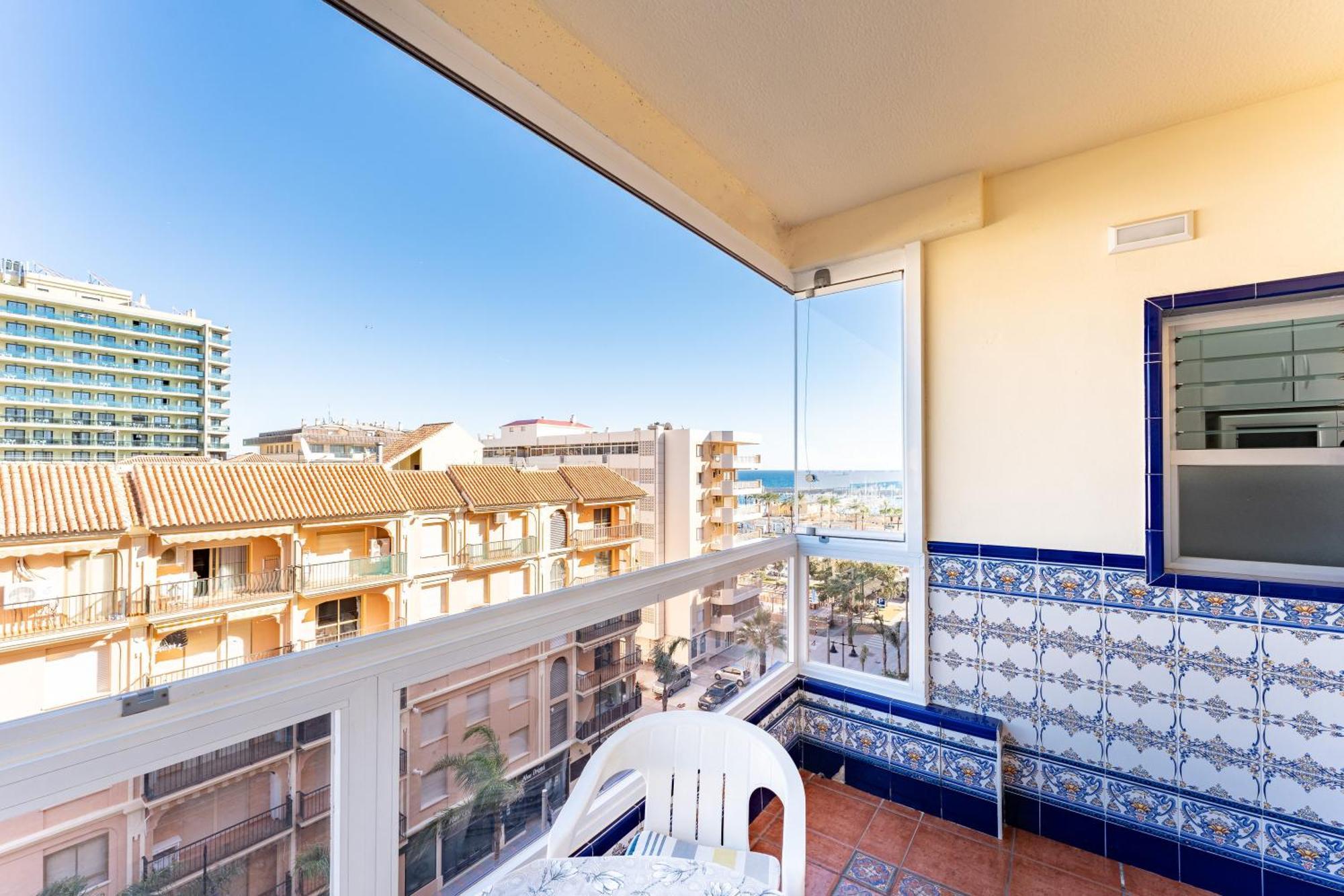Pyr studio apt partial seaview Fuengirola Esterno foto
